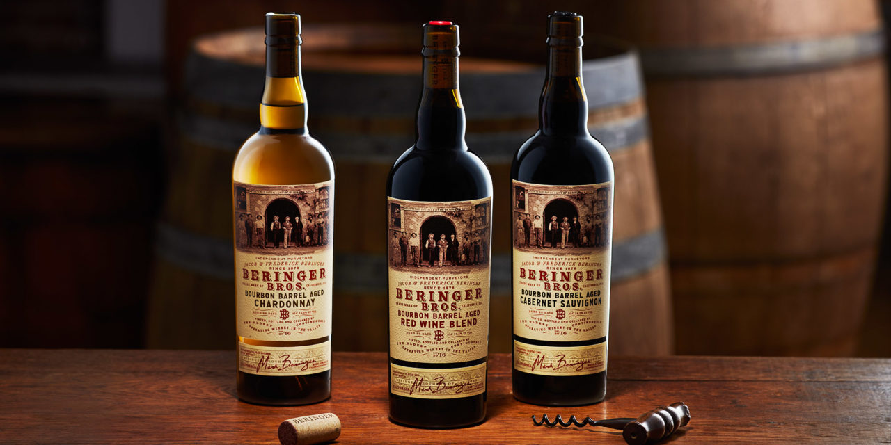 Beringer Bros Bourbon Barrel Aged Wines Feature Augmented Reality Labels
