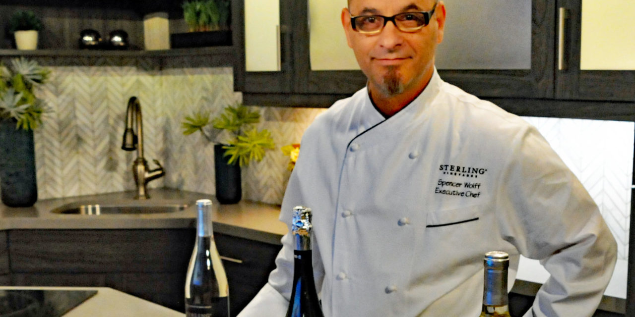 Sterling Vineyards Names Spencer Wolff Executive Chef