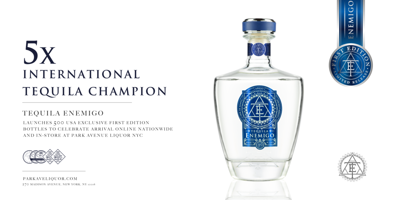 London’s ultra-luxury award-winning Tequila brand flies exclusive 500 bottle pre-launch edition to New York due to overwhelming demand.