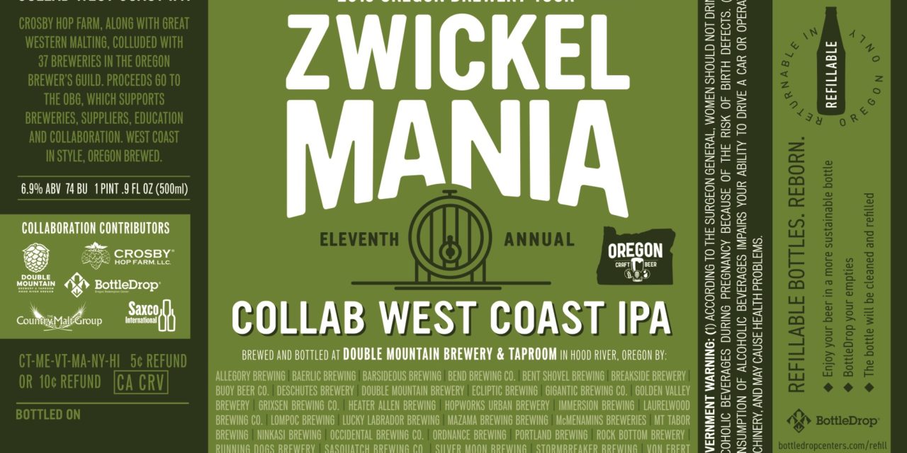Zwickelmania celebrates 11th annual event, participating breweries to sell limited-release statewide collaboration beer