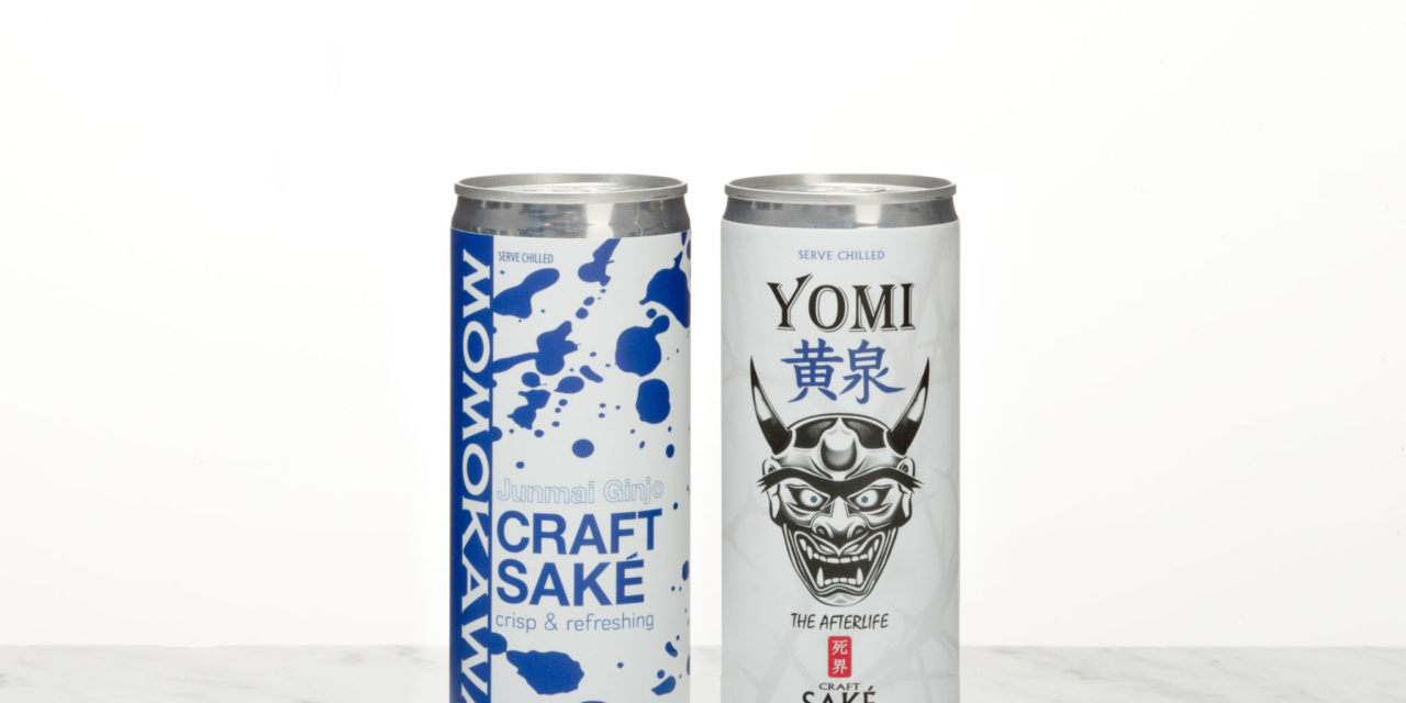 SakéOne Unveils Two New Canned Saké Products: Yomi and Momokawa