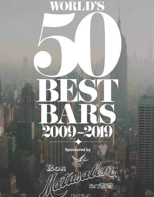 RON MATUSALEM JOINS THE WORLD’S 50 BEST BARS AS OFFICIAL RUM PARTNER FOR ALL UPCOMING EVENTS WORLDWIDE