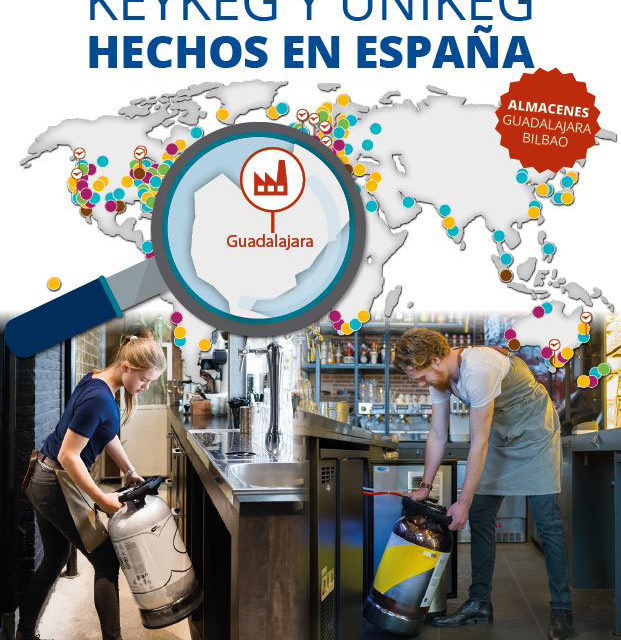 KeyKeg production and warehouses in Spain