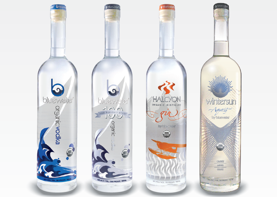 BLUEWATER DISTILLING PARTNERS WITH COLUMBIA DISTRIBUTING IN WASHINGTON AND OREGON