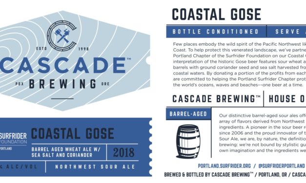 Cascade Brewing releases Ocean Views, its first canned beer, along with Coastal Gose in 500ml bottles and on draft