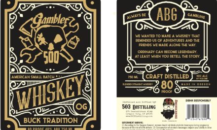 503 Distilling announces release of Gambler 500 Small Batch American Whiskey, made in partnership with The Gambler 500
