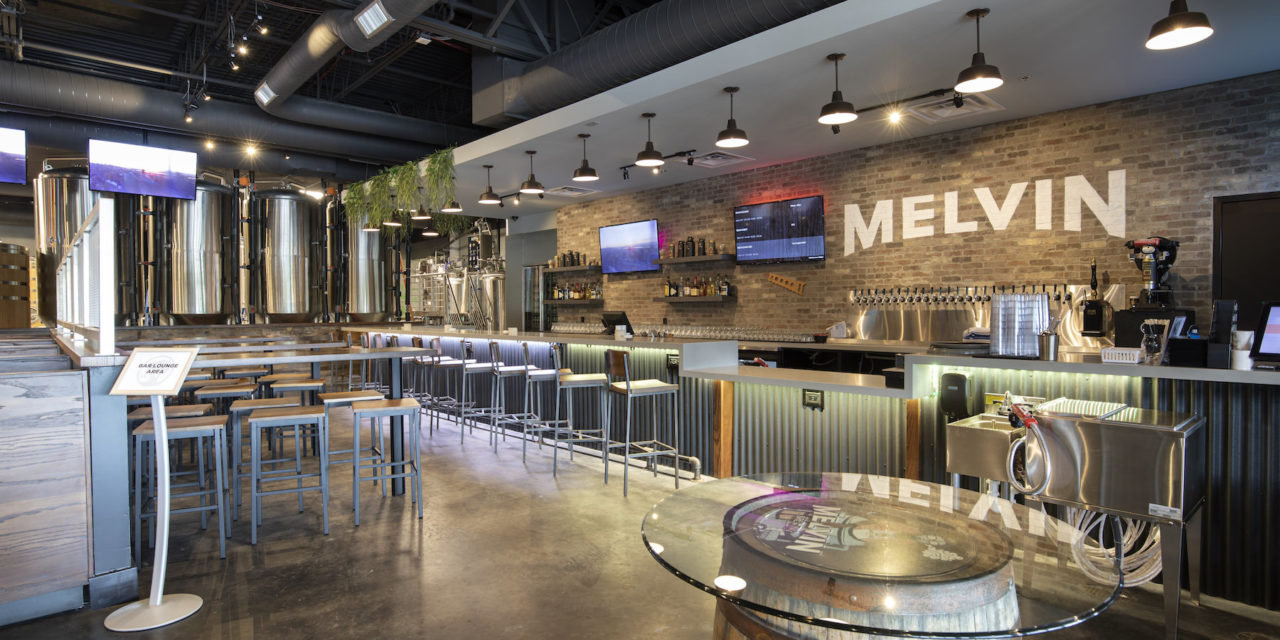 The new Melvin Brewing in Eureka, MO is complete and open, with Knoebel Construction serving as the general contractor