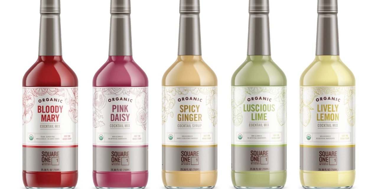 SQUARE ONE ORGANIC SPIRITS LAUNCHES LINE OF ORGANIC COCKTAIL MIXERS