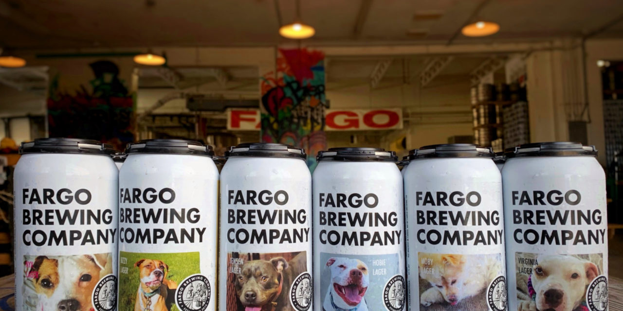 Puppy Love: Fargo Brewing Co. features adoptable dogs on its labels.