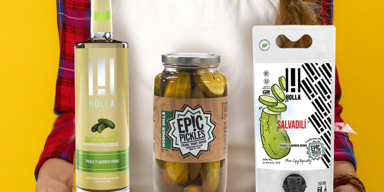 Holla Spirits Partners with Epic Pickles to Spice Up Lineup with Pickle-flavored Vodka