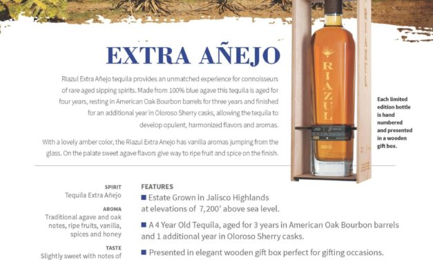 RIAZUL LAUNCHES EXCLUSIVE LIMITED-EDITION EXTRA ANEJO TEQUILA