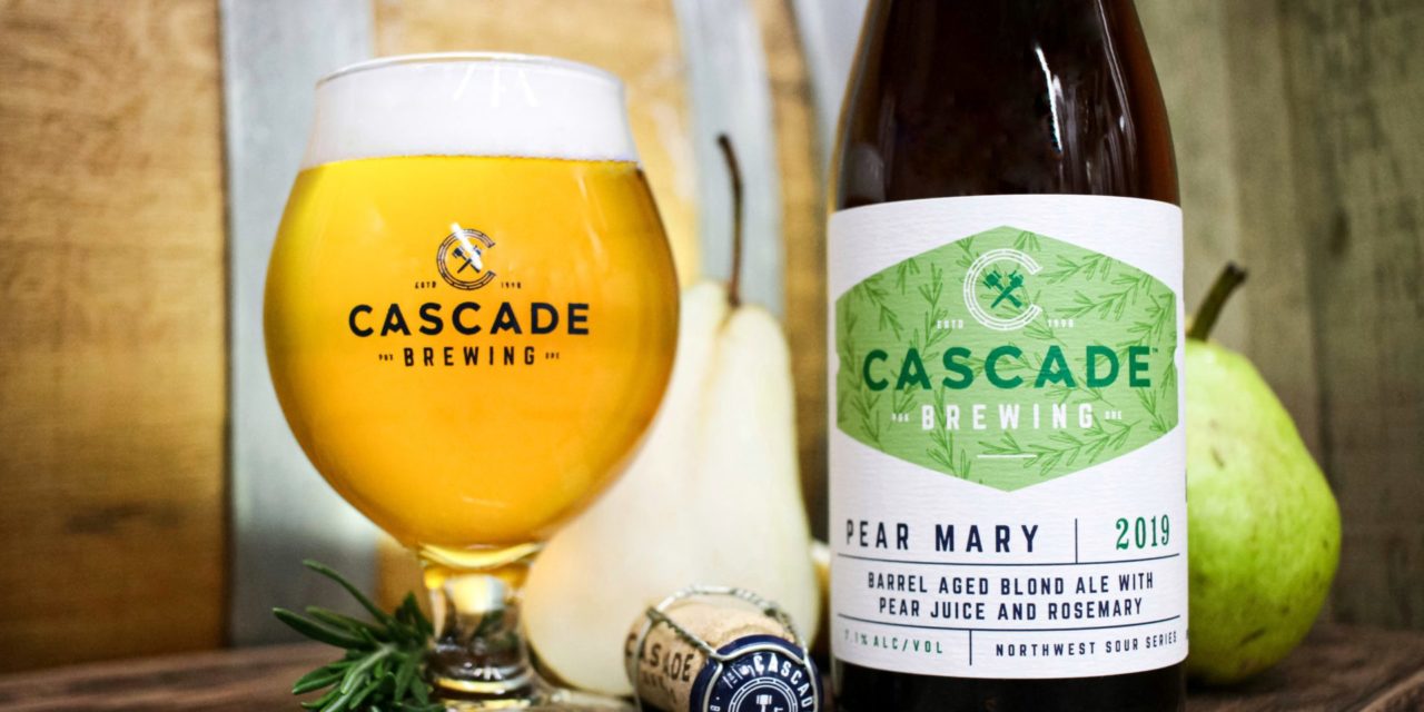 Cascade Brewing is releasing two beers on Valentine’s Day for sour beer lovers: Pear Mary and Kentucky Peach