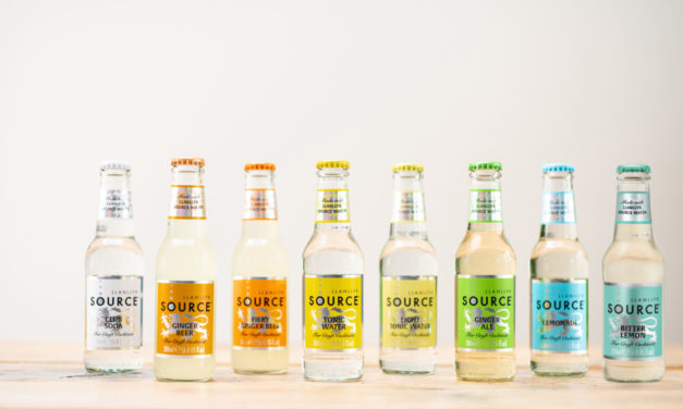 Llanllyr SOURCE launches spring water and natural mixers into Canada