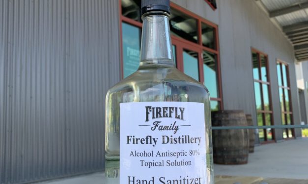 Firefly Distillery Produces Hand Sanitizer to Meet Demand in Charleston