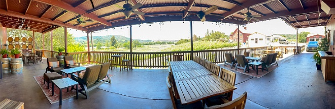 Papapietro Perry Winery Reopens Featuring Expansive Outdoor Tasting Patio with Vineyard Views