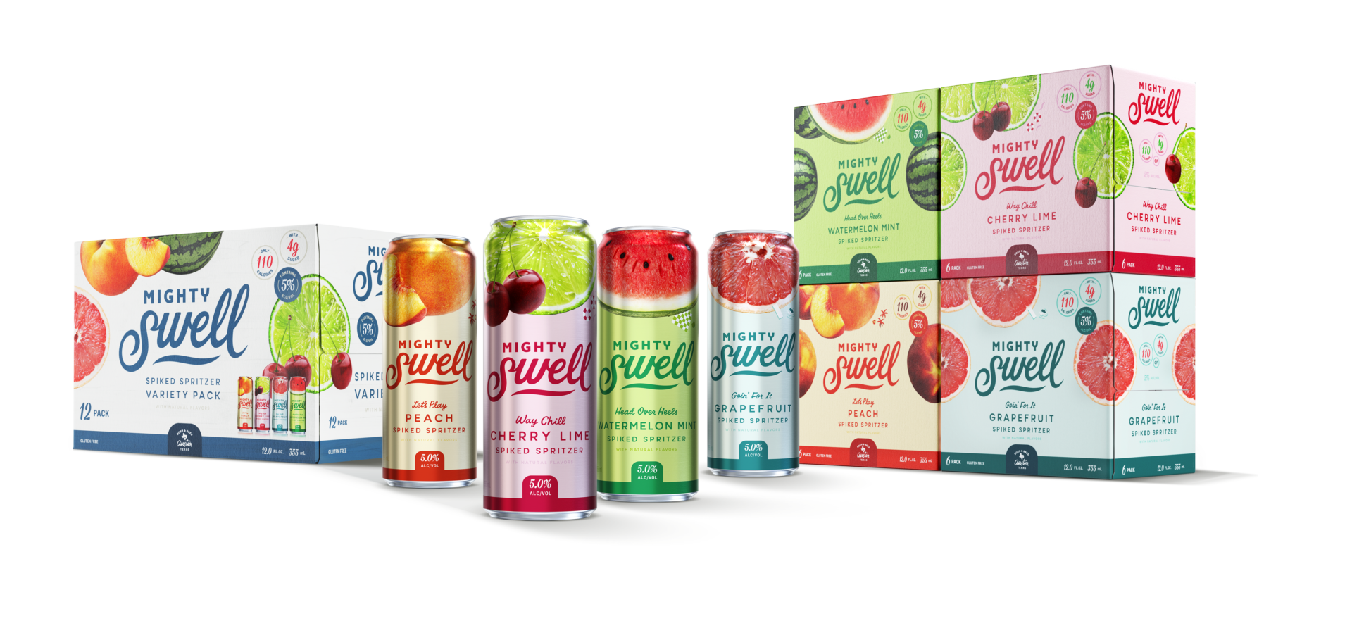 This New Mighty Swell Spiked Seltzer Variety Pack Has the Weirdest Flavors  We've Ever Seen • Hop Culture