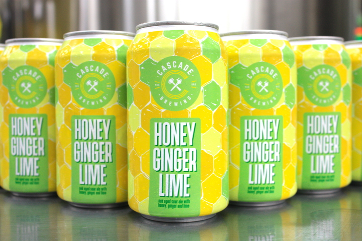 Cascade Brewing packages two favorites for the first time, announces release of Honey Ginger Lime and Honeycot in 12 ounce cans