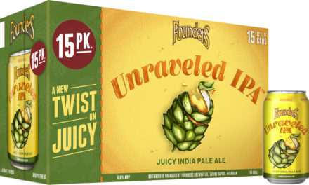 FOUNDERS BREWING CO. ANNOUNCES 15-PACKS OF UNRAVELED IPA LAUNCHING IN MICHIGAN