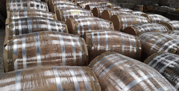 Round and Round: Barrel brokers provide variety for producers looking to season their concoctions through aging.