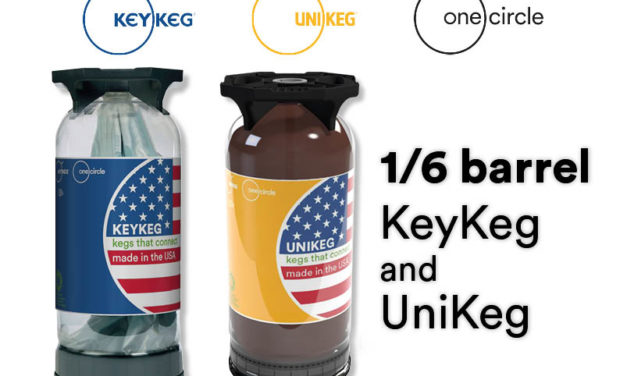 AVAILABLE NOW 1/6 bbl KeyKeg and UniKeg by OneCircle