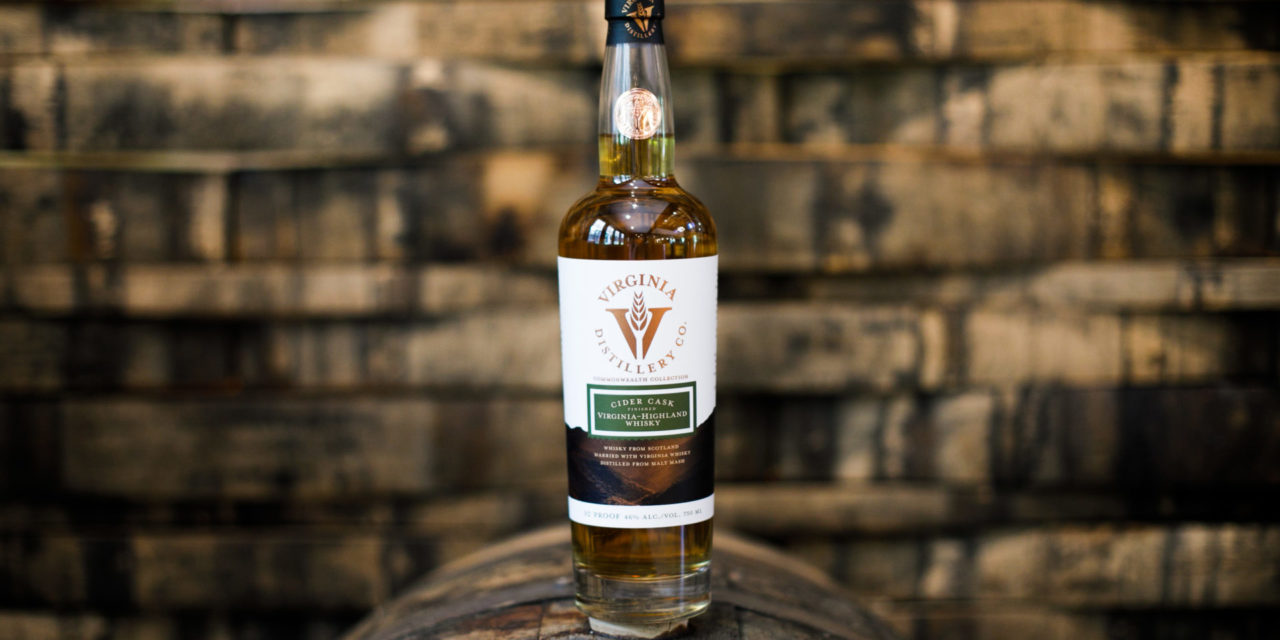 Virginia Distillery Company’s Cider Cask Finished Virginia-Highland Whisky Now Available