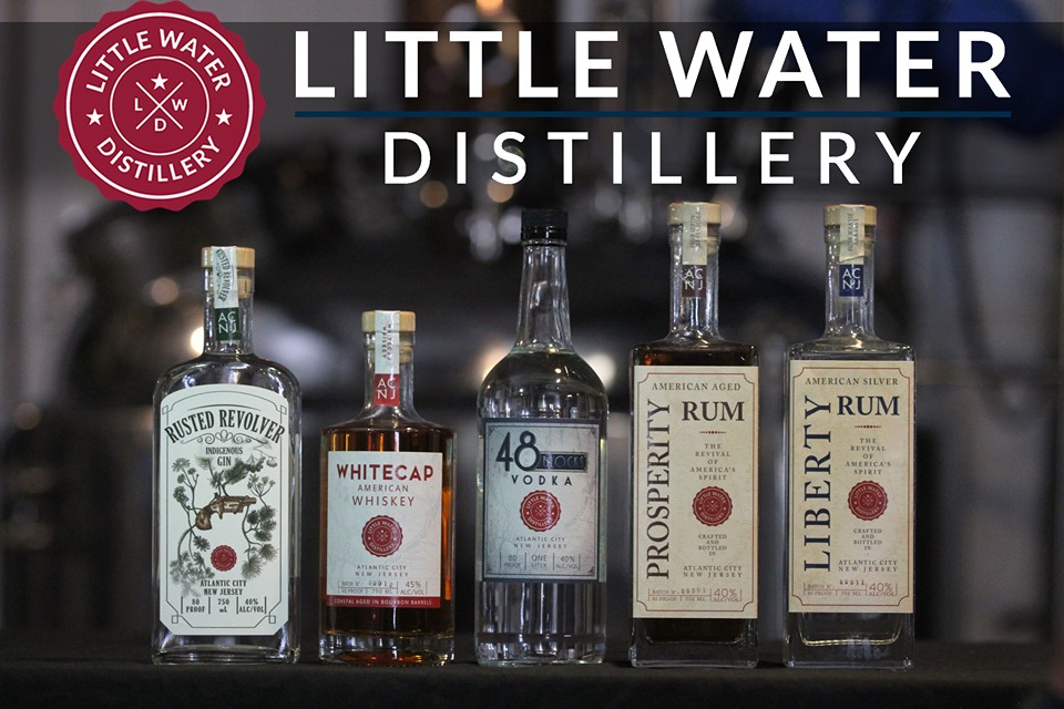 Little Water Distillery of Atlantic City, NJ Announces New York and Connecticut Distribution